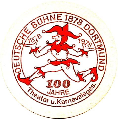 dortmund do-nw union siegel rund 2b (215-100 jahre-braunrot)